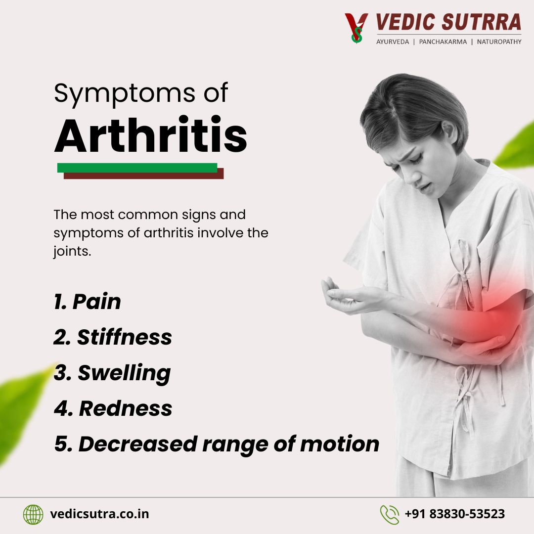 Symptoms of Arthritis