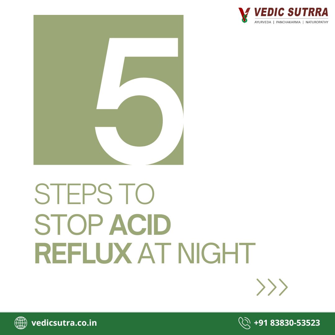 5 Steps to Stop Acid Refulx at Night
